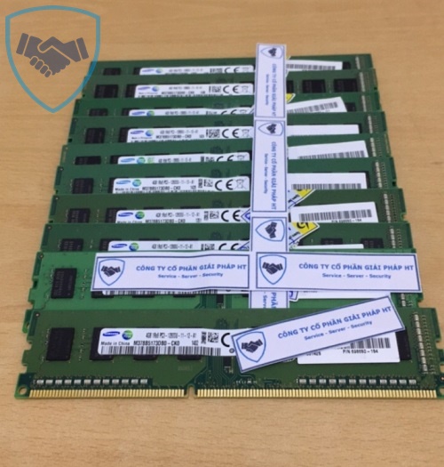 Bộ nhớ trong RAM HP 4GB 1Rx8 PC3-12800U 1600MHz 698650-154