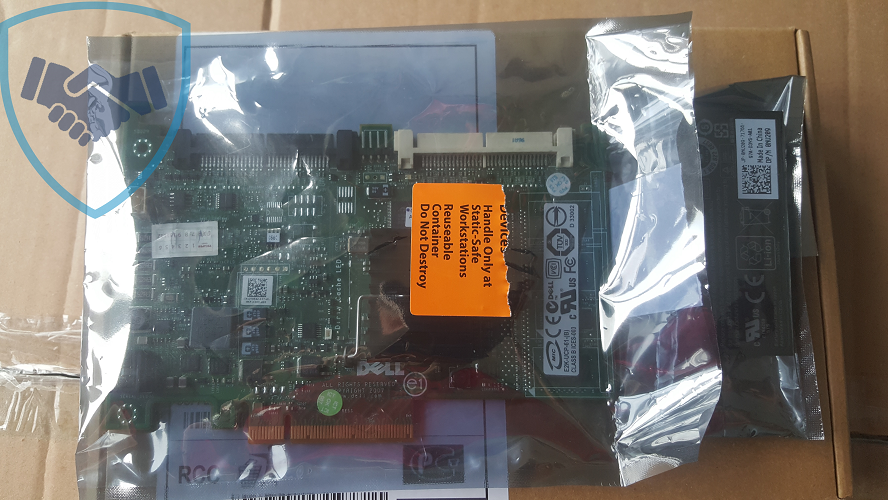 Cạc điều khiển Dell PERC 6i 8 ports PCI-E 300Mb/s SAS 0M867M