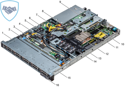 Máy chủ Dell PowerEdge R440 4LFF S4110