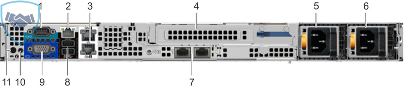 Máy chủ Dell PowerEdge R440 4LFF S4110