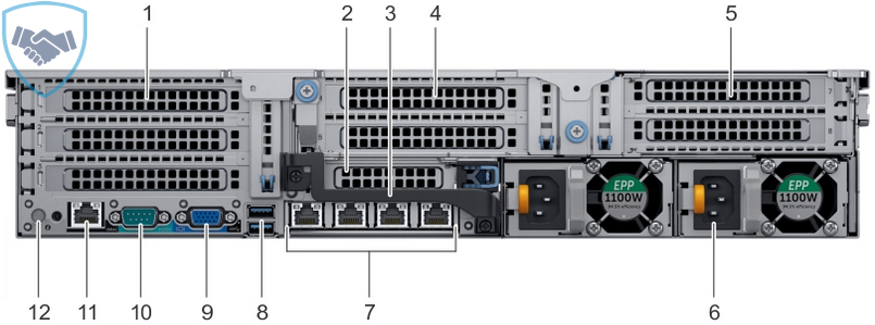 Máy chủ Dell PowerEdge R740 8SFF S4110