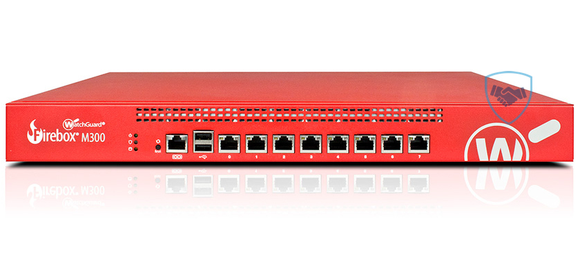 Thiết bị tường lửa WatchGuard Firebox M300 with 1 Year Basic Security Suite WGM30031